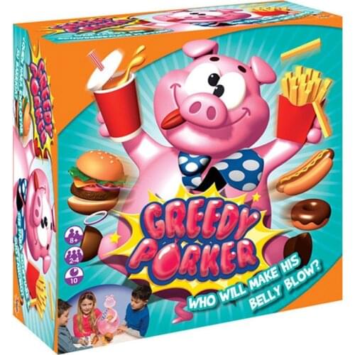 Novelty creative Greedy Porker Game pig board game explosion whole person spoof game Family interaction Toy