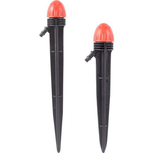 Adjustable Irrigation Dripper Sprinkler 8 hole Drip Emitter Garden Micro Drip Nozzle 14.5/18.5cm Optional Watering Tools 5 Pcs