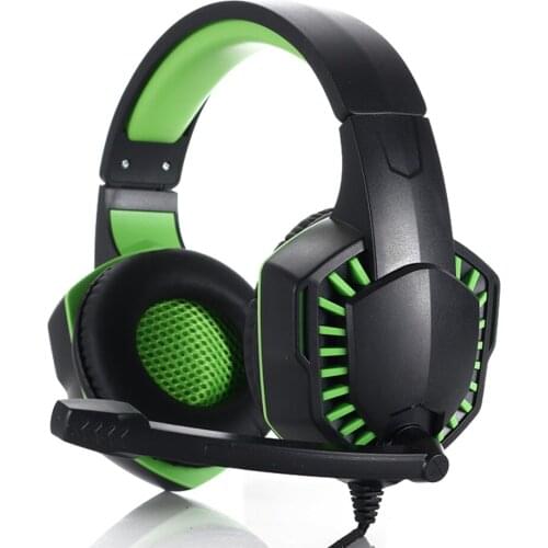 SY-GX20 Wired Headset On Ear Headphones with Mic Volume Control Over Ear Noise Cancelling Gamer Headphones Gaming Earphone