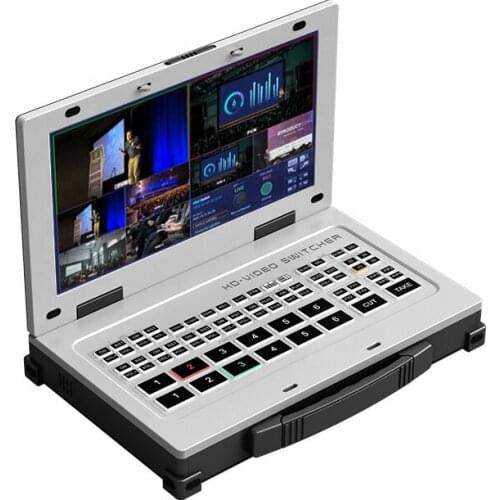 Oton Technology Geek S06M HD-MI Video Switcher Mixer with H.264 Encoding and UVC for USB Webcam for Skype Zoom Meetings