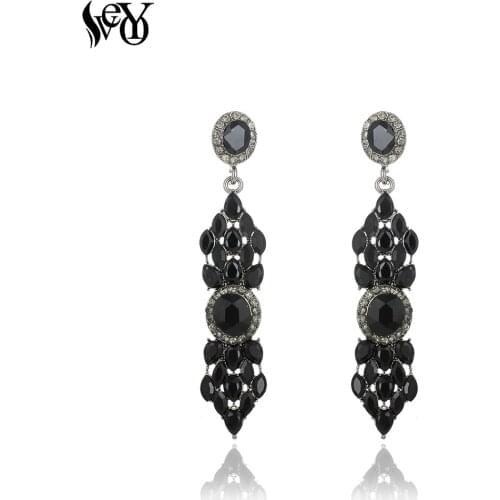 VEYO Vintage Earings Fashion Jewelry Acrylic Viking Stylish Drop Earrings for Women Wholesale