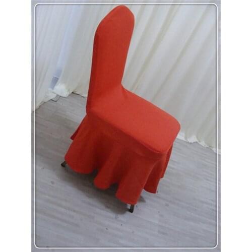100 Free Shipping 100 chair covers Spandex lycra and poly chair cover for party decoration