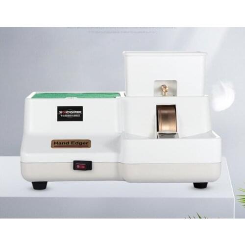 120W high power Glasses equipment and instruments, Optical Hand Edger Manual Lens Grinder polishing machine With V-groove