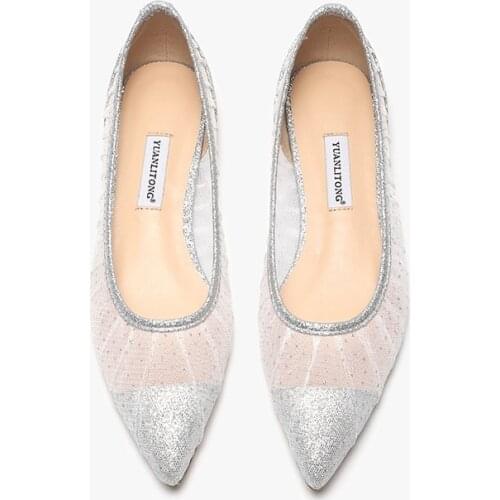 2020 Slippers Women Mesh Slingbacks Mixed Colors Flats Shoes Women Retro-Style Women for women Sandals