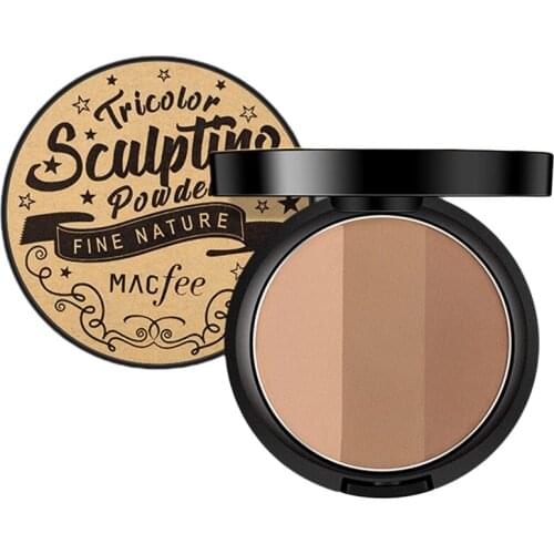 3 Colors Face Concealer Powder Palette Highlighter Base Makeup Facial Cream Bronzers Cosmetic Face Make Up