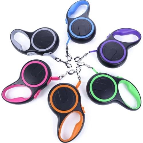 Automatic Retractable Pet Dog Leash For Large Dogs Durable Nylon Pets Lead Reflective Extending Puppy Walking Leads Pet Products