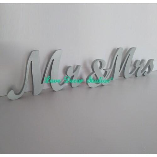 Gray Mr & Mrs sign wedding decor Mr and Mrs wooden letters Wedding sign Wedding Decor Rustic sign