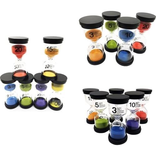 Hourglass Birthday Gift Timer Clock Glass Sand Sandglass Home Decor Minutes