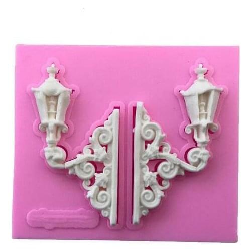 Decorative Wall Lamp of Liquid Silicone Cake Mold X143