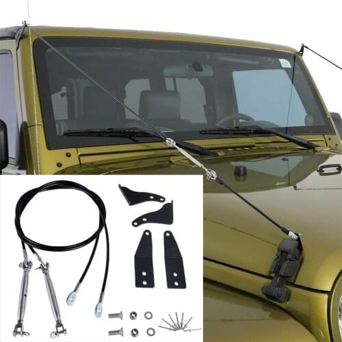For Jeep Wrangler JK JKU 2007-2018 Limb Riser Kit Obstacle Eliminate Rope Protector Body Mount Limb Riser Kit