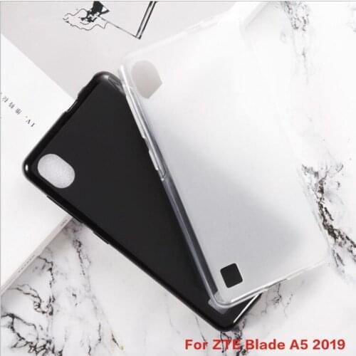 For ZTE Blade A5 2019 Case Anti-knock Soft TPU Case For ZTE Blade A5 2019 Anti Skid Silicone Protection Back Cover Capa