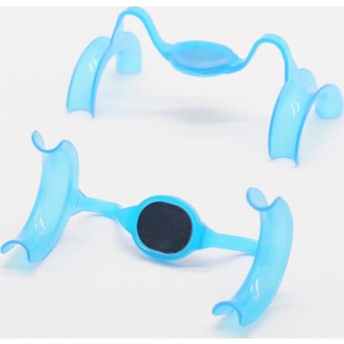 Cheek Retractor M-Type Mouth Opener with Mirror For Dental Supplies