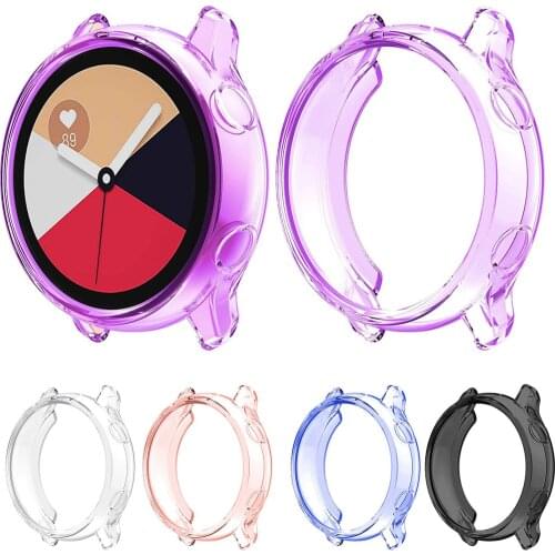 Clear TPU Protector Watch Case Cover Shell For Samsung Galaxy Watch Active 40m Accessories