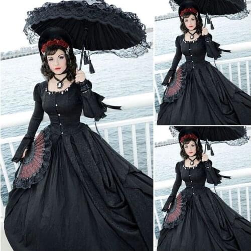 On sale SC-1236 Victorian Gothic/Civil War Southern Belle Ball Gown Dress Halloween Theater Edwardian dresses Sz US 6-26 XS-6XL