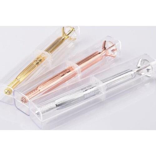 10Pcs Crystal Manual Tebori Tattoo Permanent Makeup Pen Machine Microbladeing Pen For Lip Eyebrow with Box