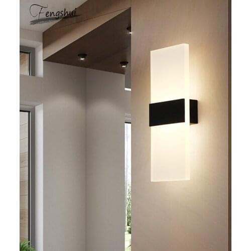 Modern Aisle Stairs Wall Lamp Lighting Fixtures Minimalism Dining Room Wall Sconces Lamps Living Room Decoration Light Fixtures