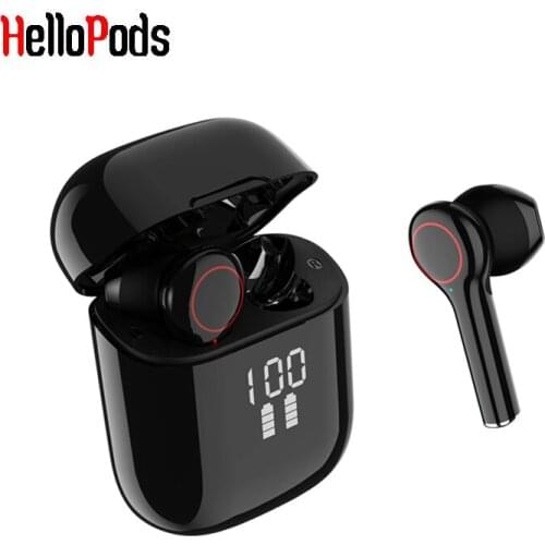 HelloPods L31 Pro TWS Wireless Bluetooth Earphone LED Earbuds Touch Control Gaming Headset Stereo Bass With Mic Noise Reduction