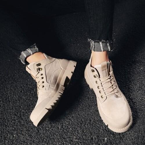 High Top Sneakers Hightop Shoes Mens Boots Casual Sneakers Leisure Mens Leather Men For Top Sports Shoe Man Fashion