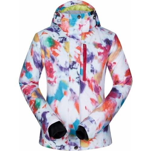 Winter Ski Jacket Women Windproof Waterproof Breathable Female Snow Coats Thermal MHSJ Outdoor Skiing and Snowboarding Jacket
