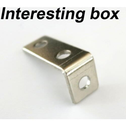 1/2 angle iron (3MM hole) Axle frame DIY remote control car assembly bracket L-shaped right angle iron fixing piece