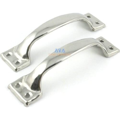 10 Pieces Cupboard Gates Windows Stainless Steel Handles Pull 5" Length