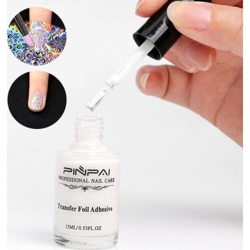 15 ml Transfer Foil Gel Nail Polish Soak off Led UV Gel Varnish Fast Dry Star Glue Stamp Gel Foil Nar Art
