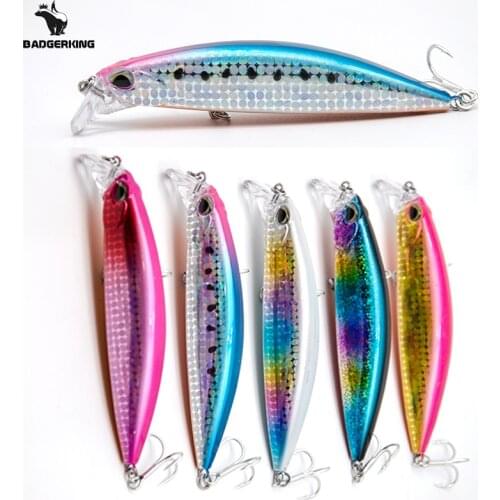 30g shallow diving wobblers minnow jerkbait fishing lure crankbait fake bait for fishing