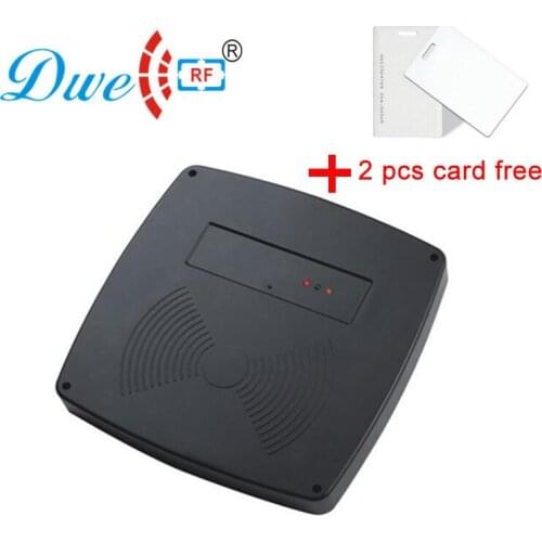 DWE CC RF access control card reader 125khz long range reader car parking middle range reader 125khz rfid readers rs232