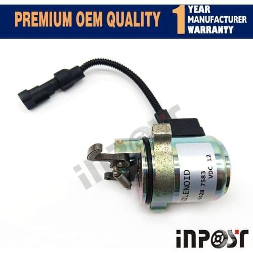 Fuel shut Off solenoid 0428 7583 12V For DEUTZ F3L1011 F4L1011