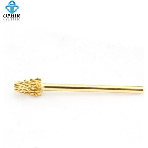 OPHIR Nail Tools 1x Nail Drill Accessories Pro Carbide Bit Grinding Polishing Head Nail Art #KD164-7