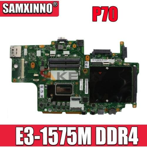For Lenovo Thinkpad P70 laptop motherboard BP700 NM-A441 with CPU E3-1575M DDR4 FRU 00NY361 100% Fully Tested