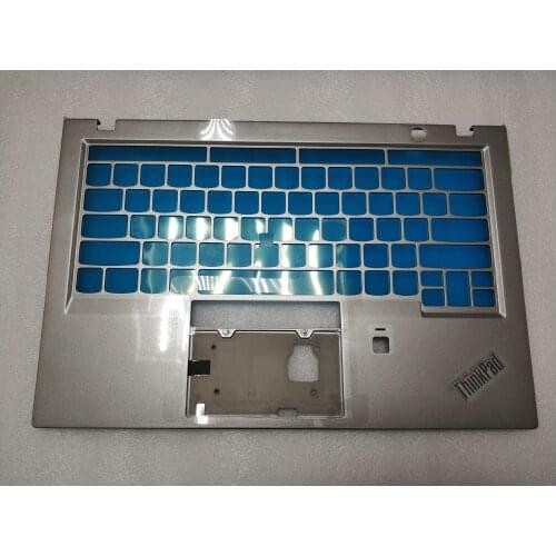 New and Original Lenovo ThinkPad X1 Carbon 6 Gen 6th 20KH 20KG 2018 Palmrest Keyboard Bezel Upper Case W/FP silvery