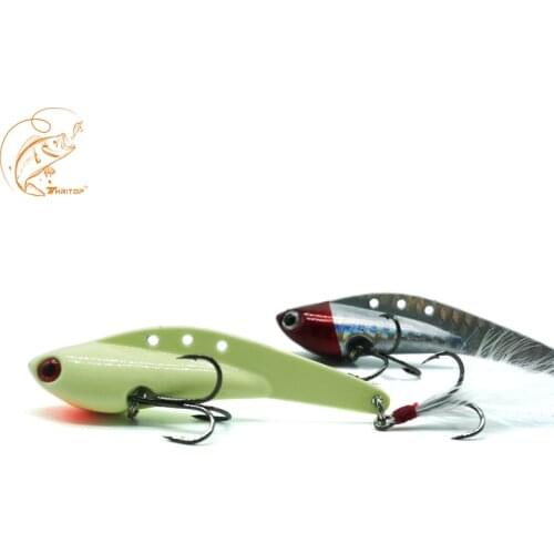 Thritop VIB Lure Hard Fishing Bait 75mm 30g TP081 5 Colors for Optional Artificial Bait Long Casting Fishing Tackle Tools