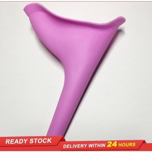 Outdoor portable emergency toilet for ladies, convenient device for standing in the field, urinal in traffic jam, easy to carry