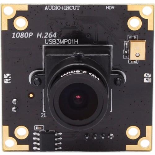 3.0 megapixel WDR usb camera with 2.8mm wide angle lens adopt MICRON AR0331 sensor, Dynamic Range up to 100 dB