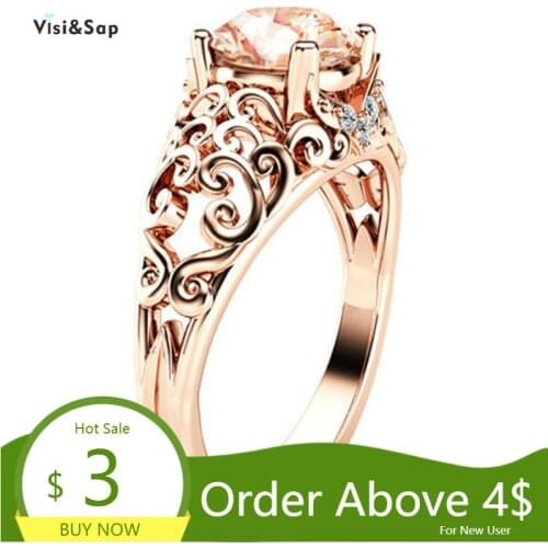 Visisap Women's Silver Rings