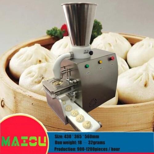 High quality Chinese momo making machine Chinese pork buns Machine make vegetable baozi steamed stuffed bun