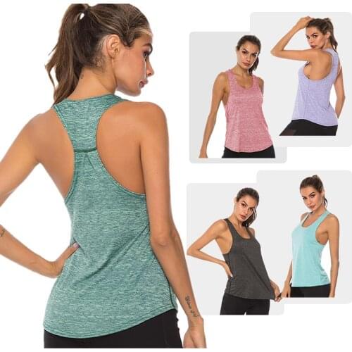 5 Color Women Short Top Yoga Shirt Sleeveless Breathable Casual Sport Top Girls Workout Fitness Gym Clothes Hem Tight Yoga Wear