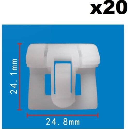 20pcs For Honda Glass Window Clamp