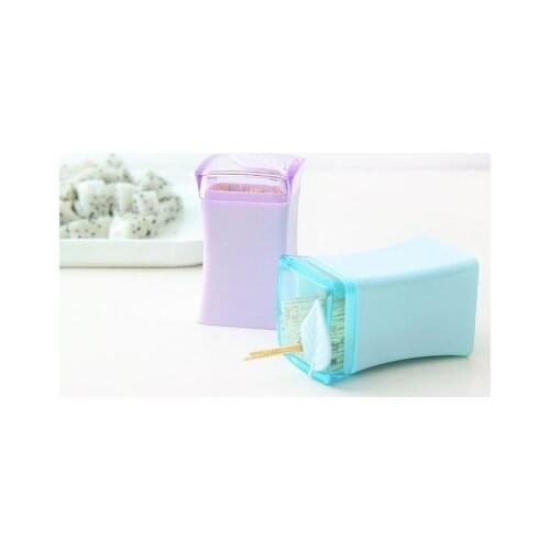 Household portable toothpick box squaretoothpicks creative living room toothpicks extinguishers 5*5*8CM Free shipping