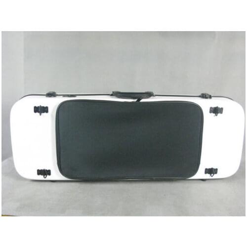 Beautiful white Glass fiber viola case 15"-17 inch,Music bag #6886