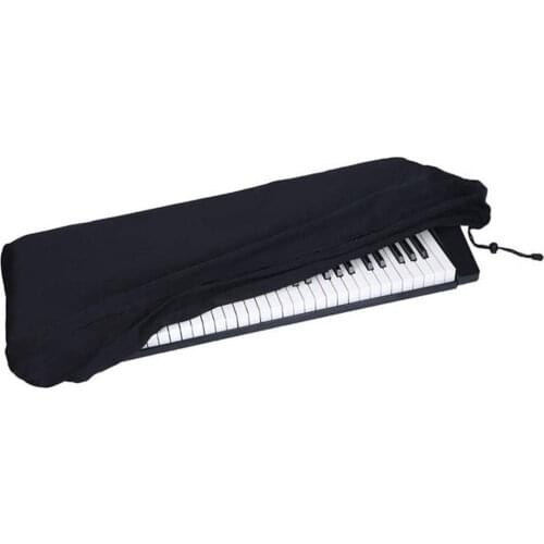 Electronic Keyboard Case Dust-proof Black Piano Keyboard Protective Dust Cover for 88 Keys Electronic Keyboard Digital Piano