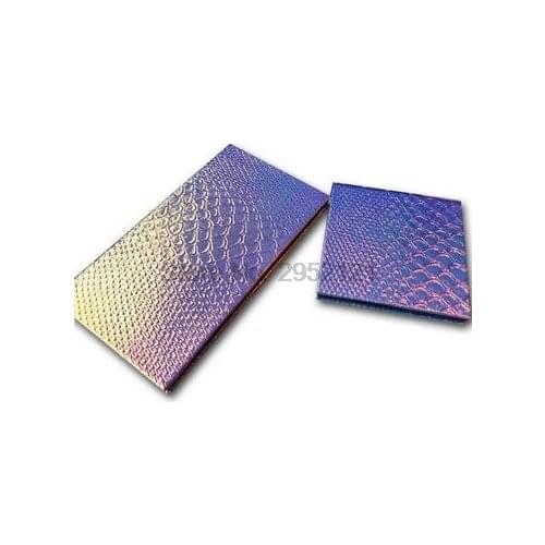 By dhl 100pcs Empty Magnetic Eye Shadow Cosmetics Palette Glitter Fish-scale Eyeshadow Powder Blush DIY Makeup Storage Box new