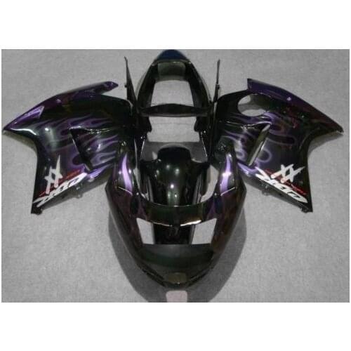 Dor-Injection mold Fairing kit for CBR1100XX 97 00 02 03 CBR1100 CBR 1100XX 1997 2000 2003 black ABS Fairings set