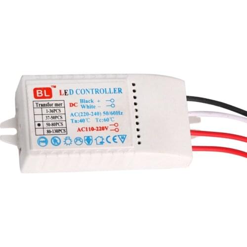 Electronic AC 220-240V Transformer Driver For String 50-80pcs LED Power Supply