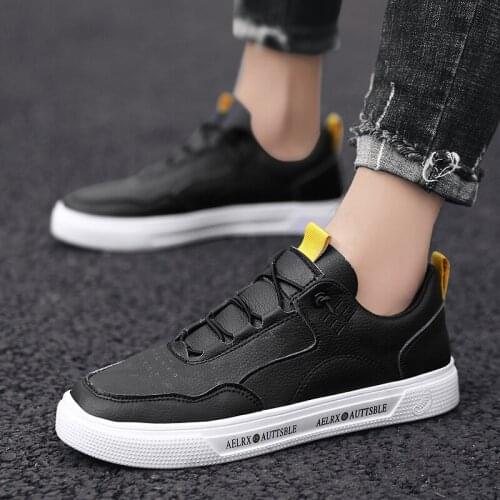 Sneakers-mens Sport Shoes Men Leisure Mens Sneakers Sports Leather Casual 2020 Zapatos Informales De Hombre