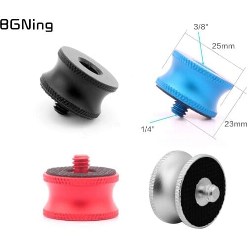 Mini 3/8 Female to 1/4 Male Adapter Screw Camera Tripod Ball Head Flash Light Monopod Mount Photography System Studio Accessory
