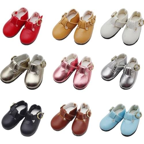 New 1Pair Princess Shoes For 1/6 BJD Doll Fashion Mini Toy Sneaker Shoes For Russian Doll Accessories 4.5*2cm