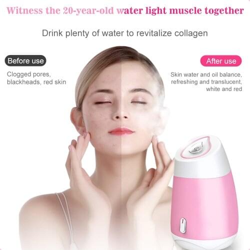 Facial Face Steamer Deep Cleaning Mist Sprayer Vapor Nebulizer Steamer Body SPA Steaming Moisturizing Spray Face Beauty Machine