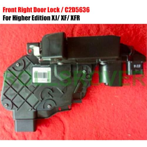 ROLLSROVER Front Door Lock Latch Actuator For Jaguar XJ XF XFR 2008-2015 OEM C2D5636 Keyless Touch Passive Entry RH Right Side